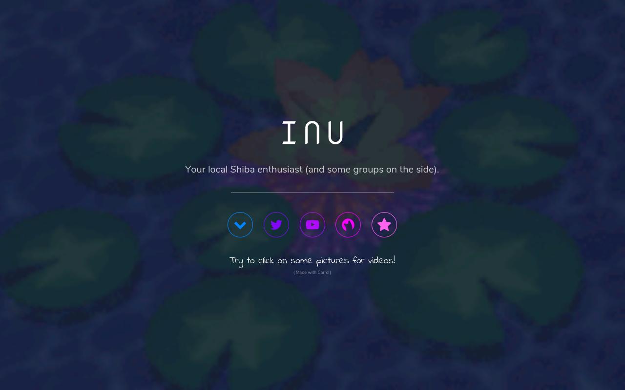 Carrd profile picture for @inu